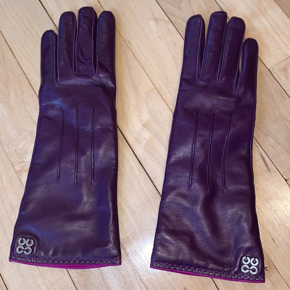 Coach Leather Gloves - Picture 1 of 1
